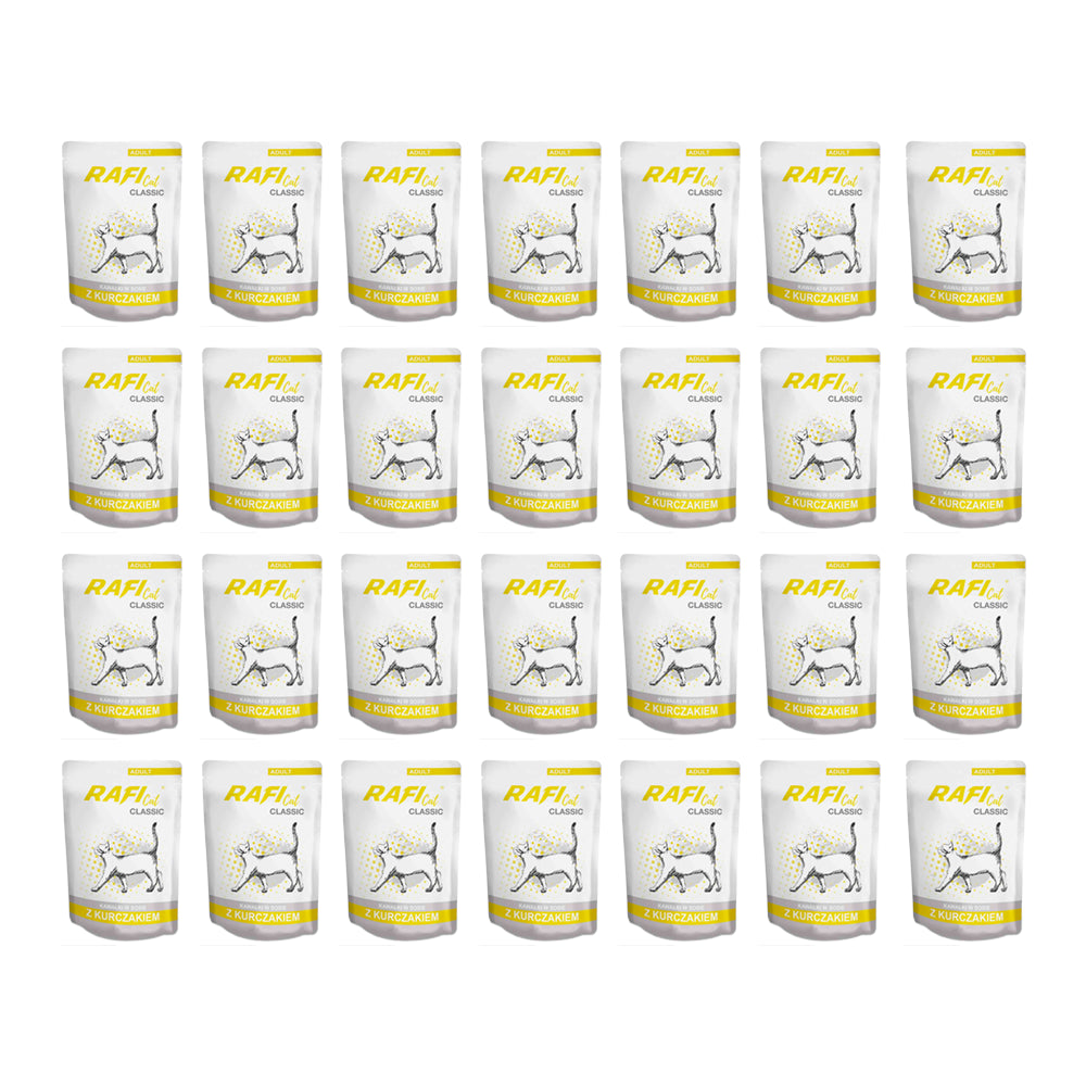 Pakiet Dolina Noteci Rafi Cat z Kurczakiem 28 x 85 g