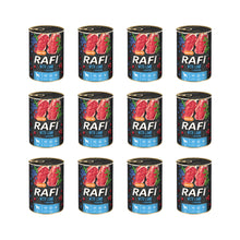 Pakiet Karma Dla Psa Rafi z Jagnięciną, Borówką i Żurawiną 12 x 400 G