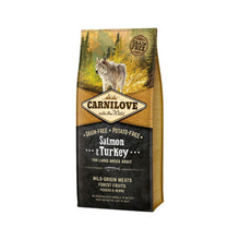 Brit Carnilove Salmon & Turkey Łosoś Indyk Bezzbożowa Large Breed Adult  Karma Dla Dorosłych Psów Dużych Ras 12 kg