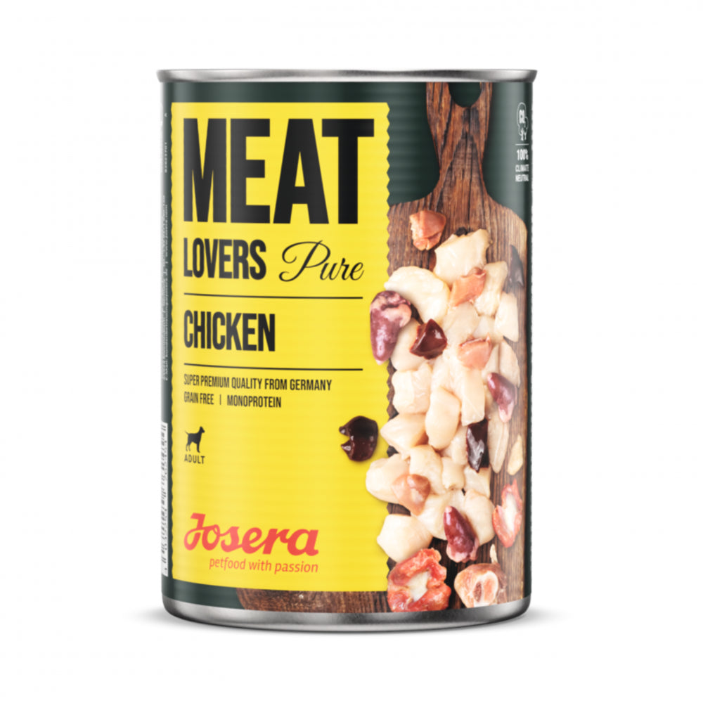 Josera MeatLovers Pure Monobiałkowa Mokra Karma Dla Dorosłych Psów Z Kurczakiem 400 g