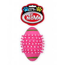 Pet Nova Dog Life Style Piłka Rugby Różowa 11 cm