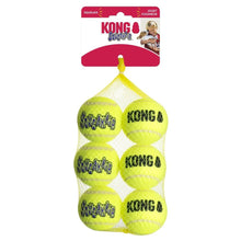 Kong AirDog Squeaker Ball Zabawka Dla Psa Rozmiar M 6 Sztuk