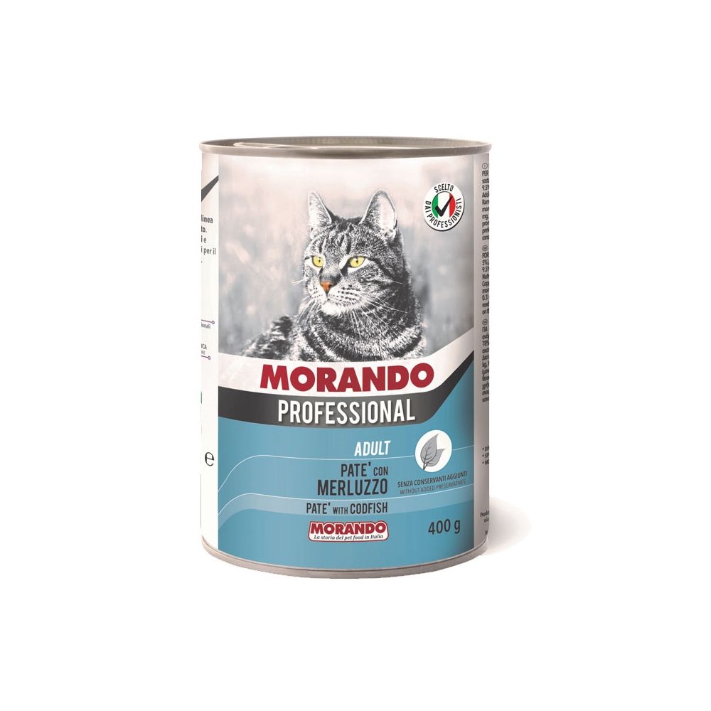 Morando Pro Mokra Karma Dla Kota Pasztet Z Dorszem 400 g