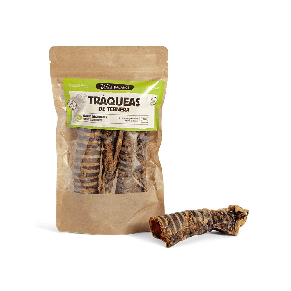Wild Balance Przysmak Dla Psa Tchawica Wołowa 15 cm 100 g