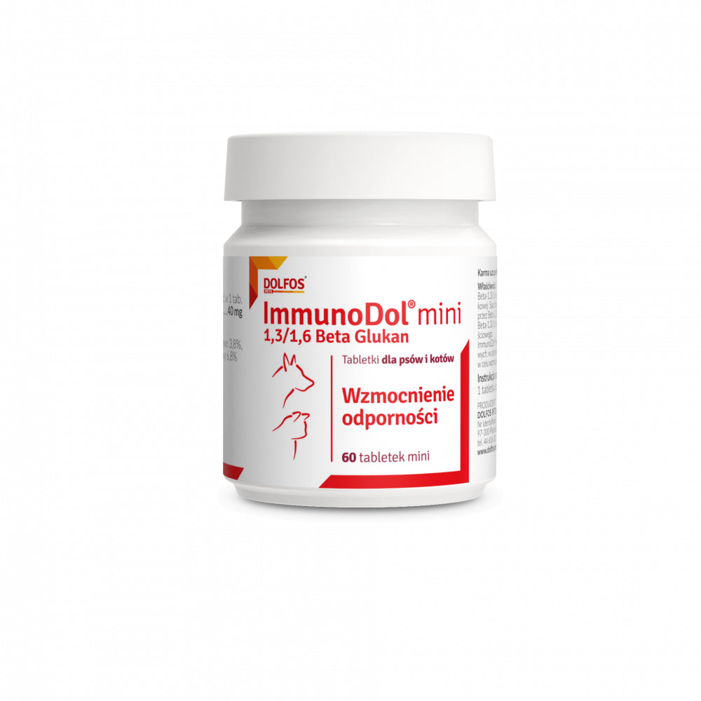 Dolfos ImmunoDol Pies Kot Mini 60 Tabletek