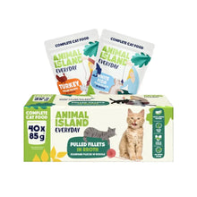 ANIMAL ISLAND Everyday Menu Box Indyk, Biała Ryba 40x85g