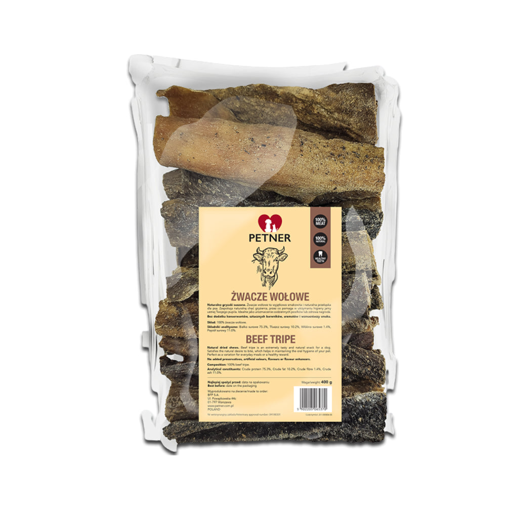 Petner Żwacze Wołowe Przysmak Dla Psa 400 g