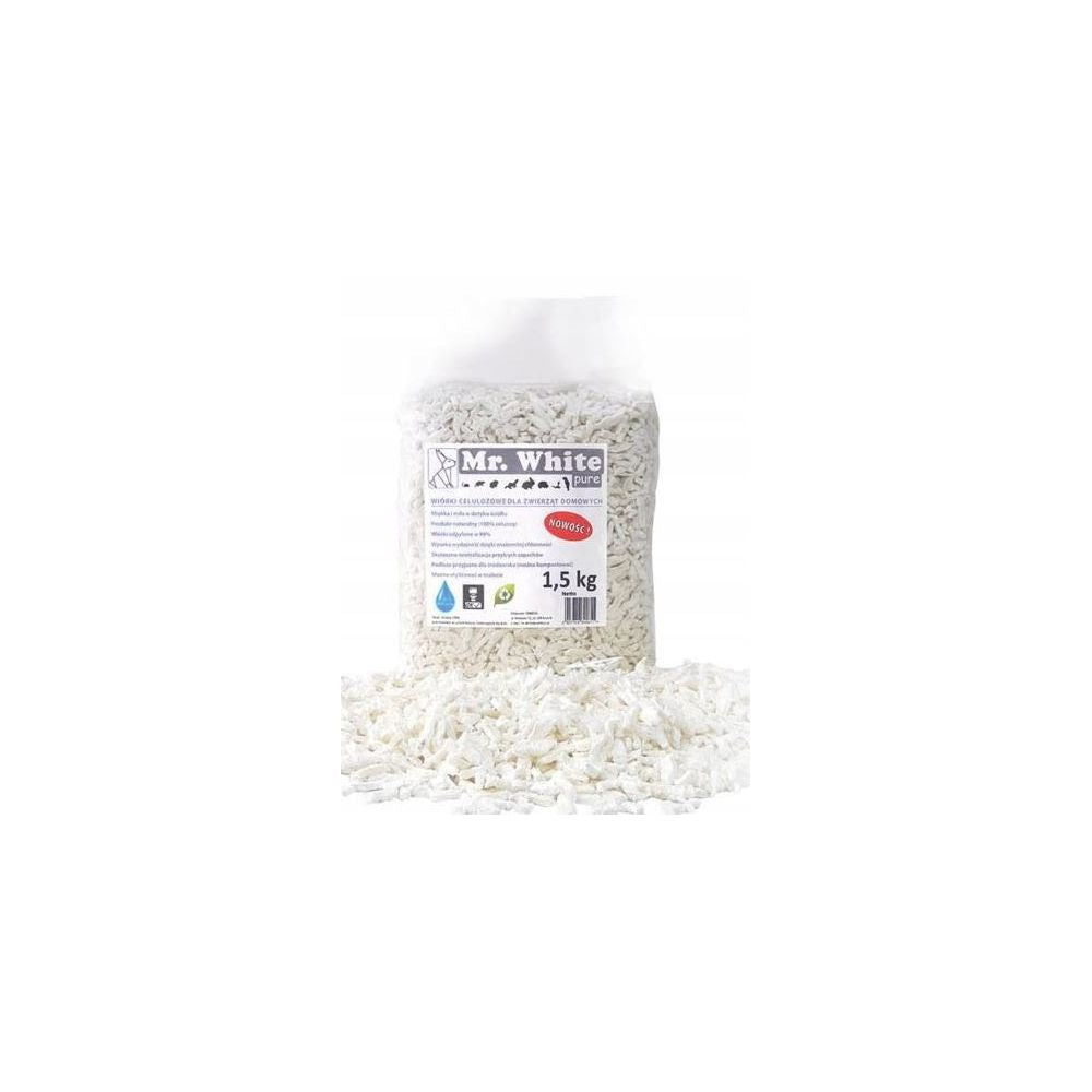 Mr. White Wiórki Celulozowe 1,5kg ściółka dla gryzoni królików