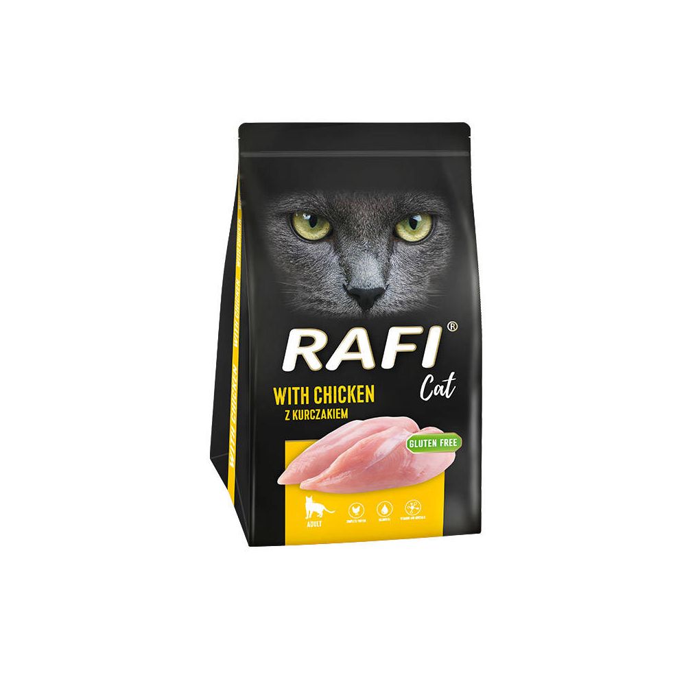 Dolina Noteci Rafi Cat Sucha Karma Dla Kotów z Kurczakiem 1,5 kg