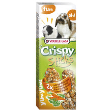 Versele Laga Crispy Sticks Rabbits-Guinea Pigs Carrot & Persley Kolby Dla Królików i Kawii Domowych 2 szt