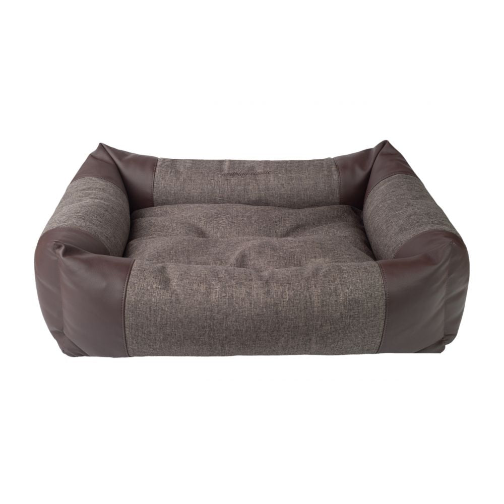 Amiplay Sofa  Zipclean 2 w 1 Classic Brązowa Rozmiar L