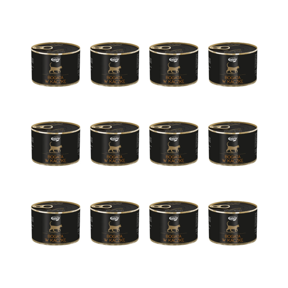 Pakiet Dolina Noteci Natural Taste z Kaczką Kot 12 x 185 g