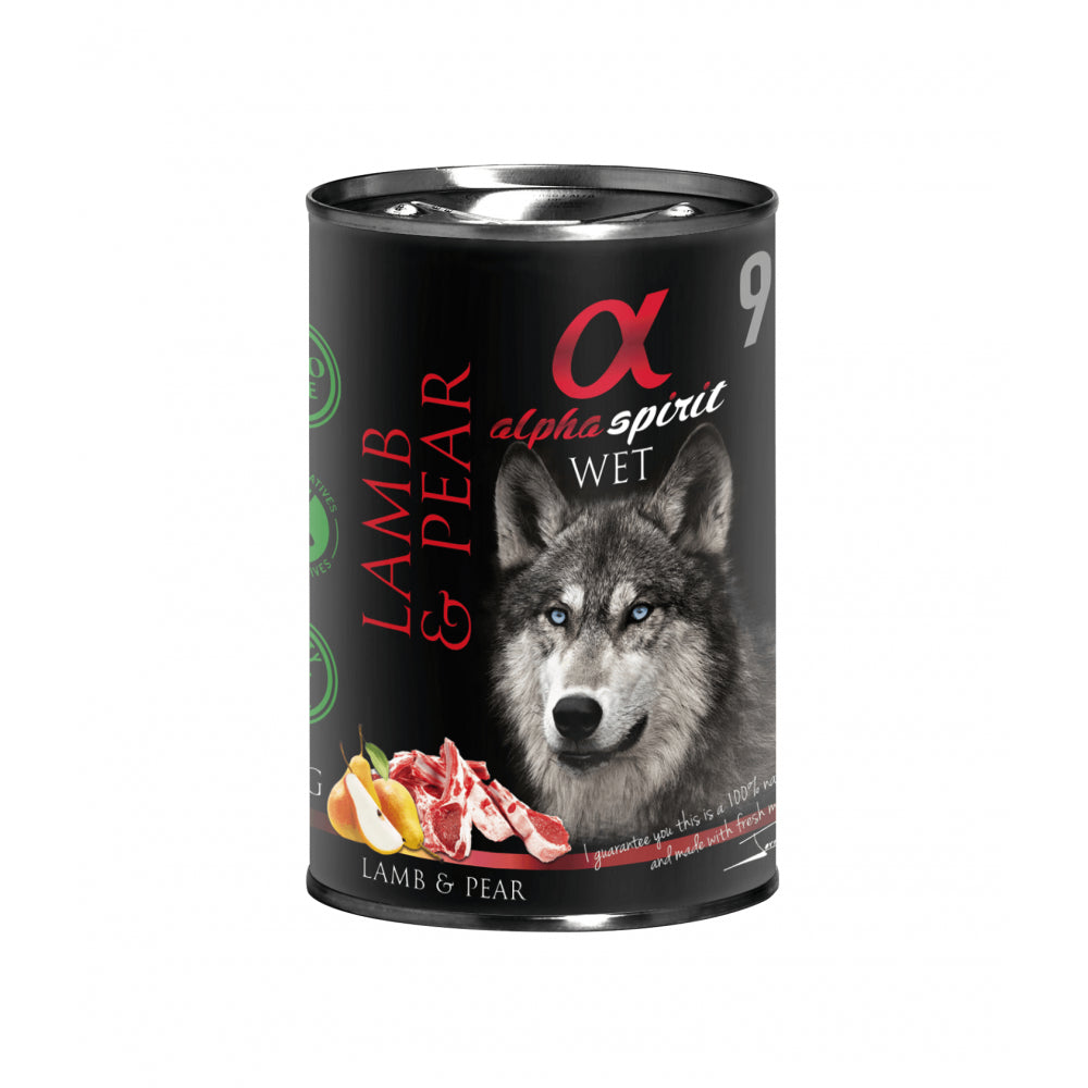 Alpha Spirit Jagnięcina z Gruszką 400 g