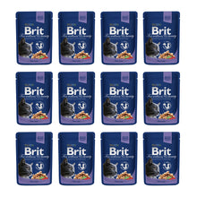 Pakiet Brit Premium Cod Fish Dorsz Mokra Karma Dla Kota 12 x 100 g