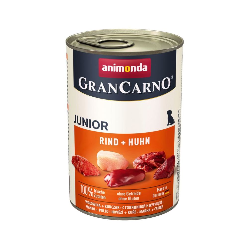 Animonda GranCarno Wołowina z Kurczakiem Junior 400 g