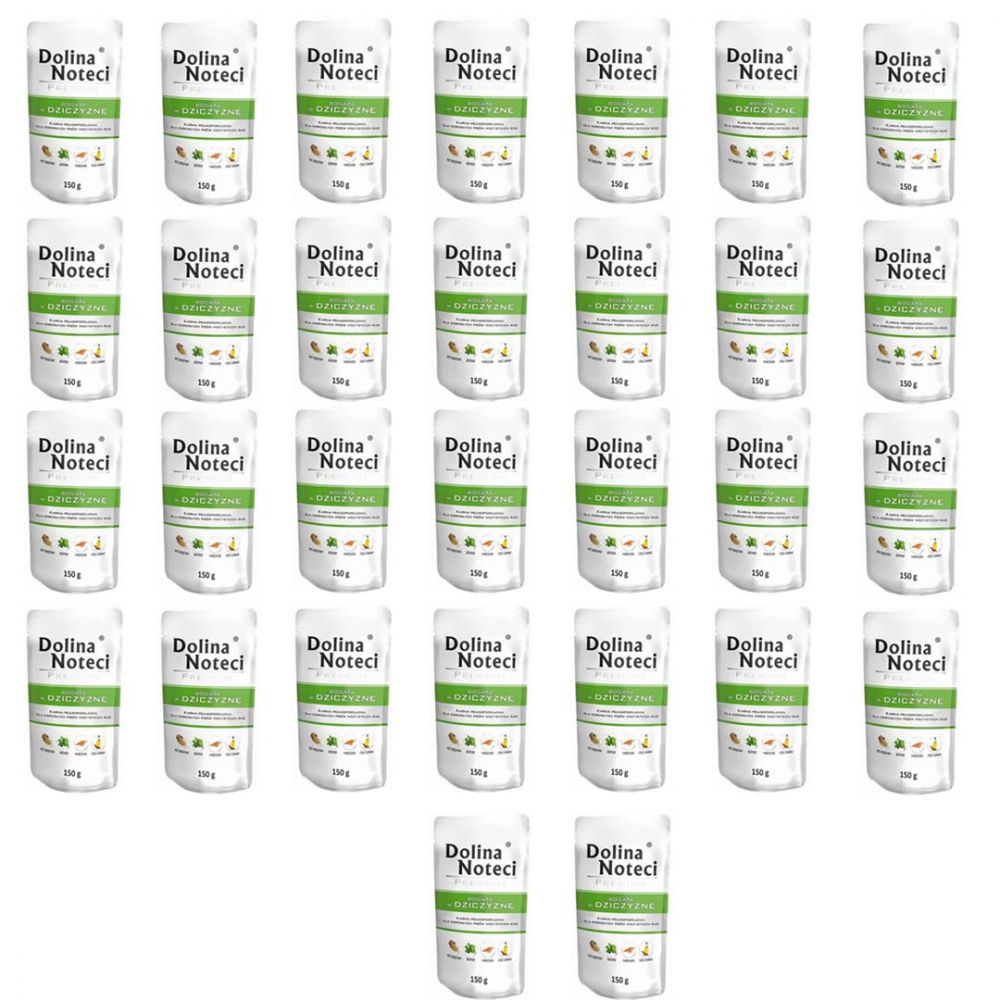 PAKIET FBA Dolina Noteci Premium Dziczyzna 150 g X 30