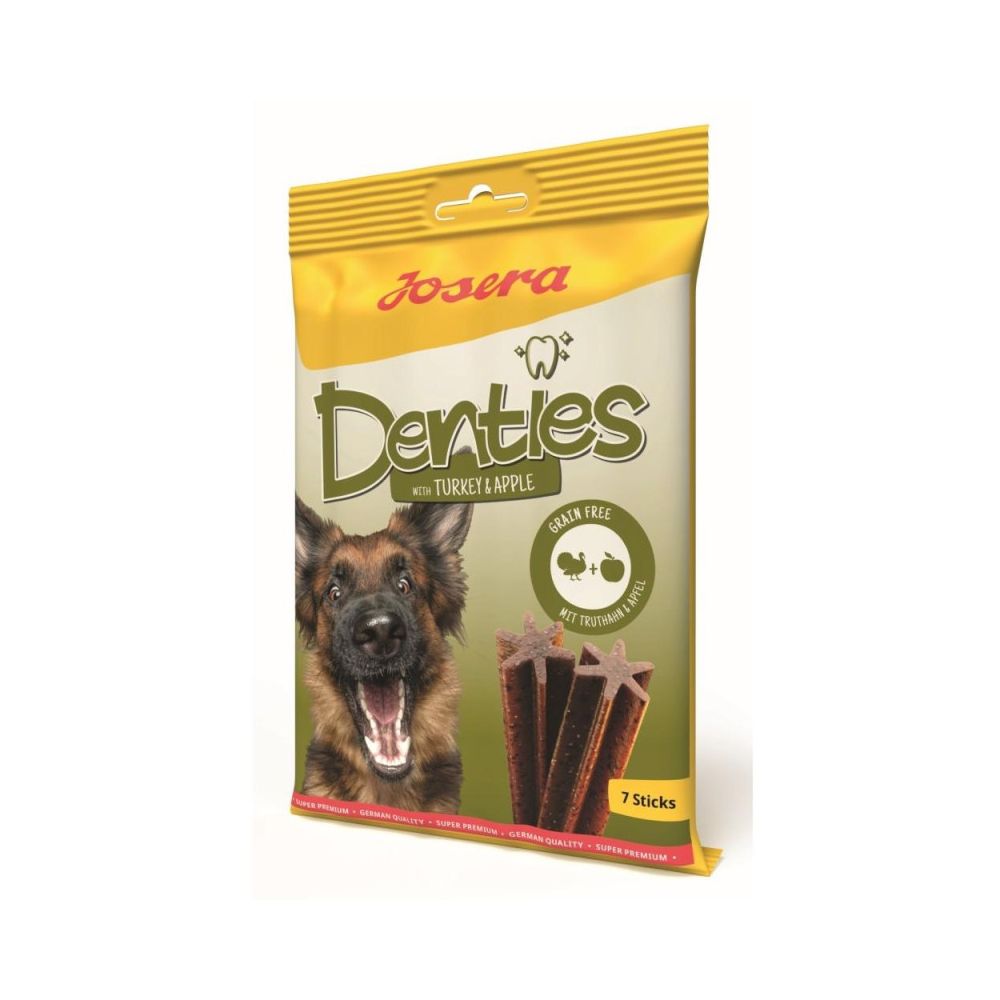 Josera Denties z Indykiem i Jabłkiem Przysmak Dla Psa 180 g