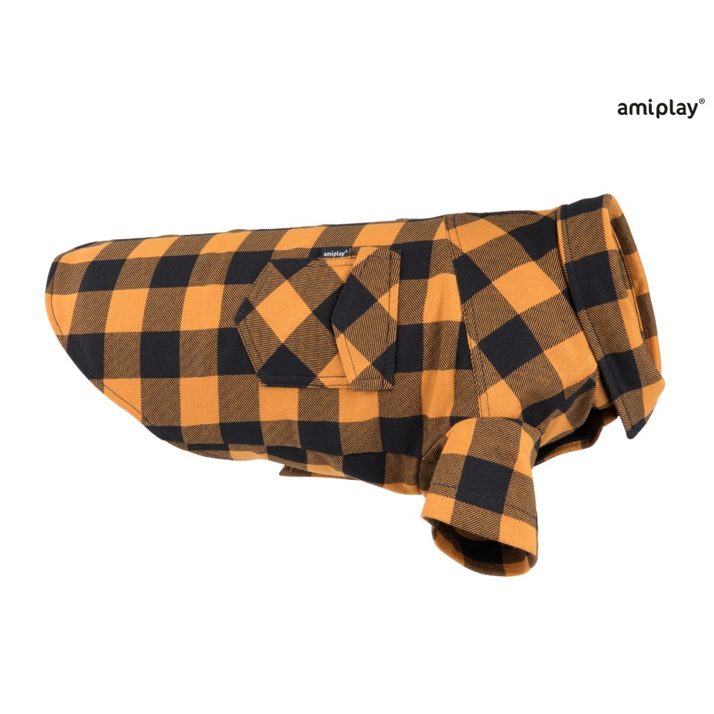 Amiplay Ranger Koszula W Kratę Dla Psa Żółta 30 cm