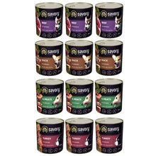 Pakiet Savory Dog Adult Karma Mokra Dla Dorosłych Psów Mix Smaków 12 x 800 g