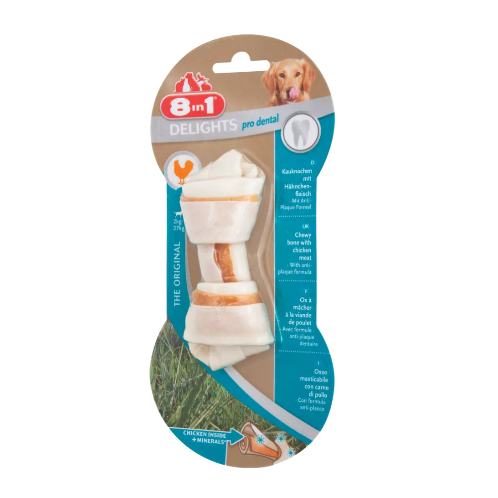 8in1 Delights Pro Dental Kość Do Żucia Rozmiar S