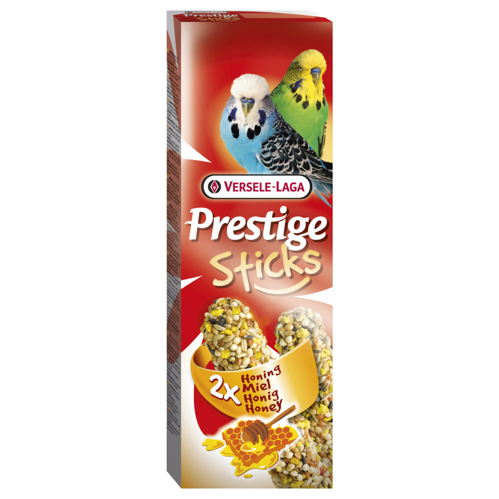 Versele Laga Prestige Sticks Budgies Honey Kolby Dla Papużek Falistych 2 szt