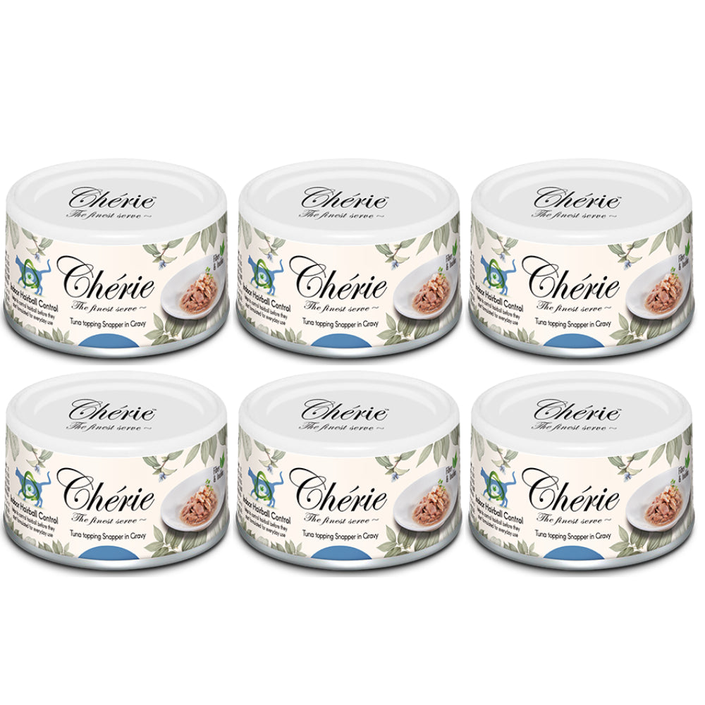 Pakiet Pettric Cherie Karma Dla Kota Tuńczyk z Lucjanem 6 x 80 g