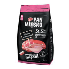 Pan Mięsko Cielęcina z przepiórką (szczeniak) chrupki XS 9kg karma sucha dla szczeniąt