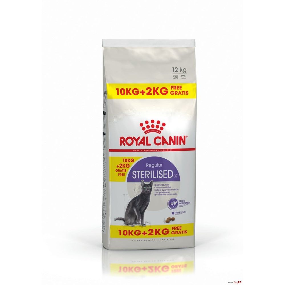 ROYAL CANIN Sterilised Karma Sucha Dla Kotów Dorosłych, Sterylizowanych 10+2 kg