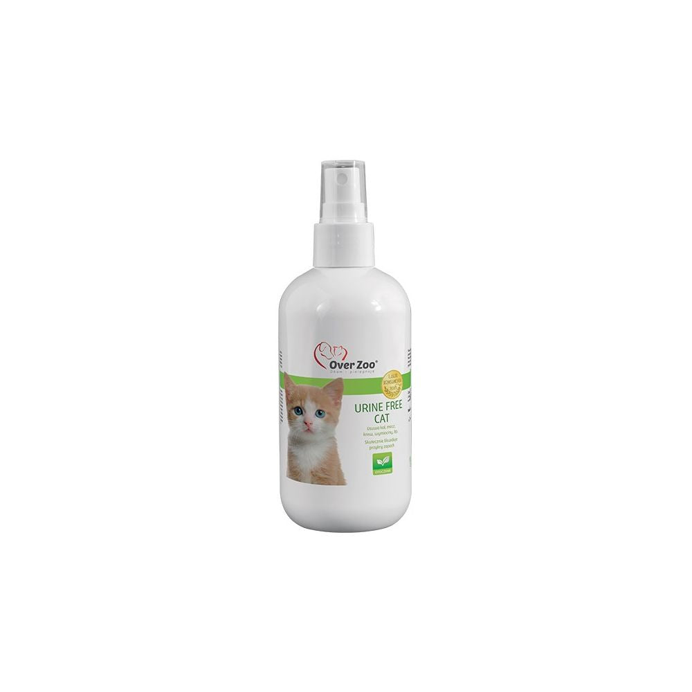 Over Zoo Urine Free Cat Usuwanie Plam z Moczu 250 ml