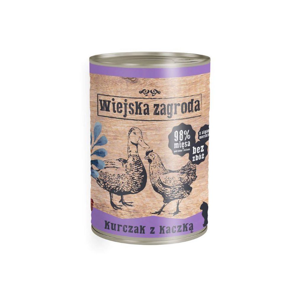 Wiejska Zagroda Kurczak z Kaczką 400 g