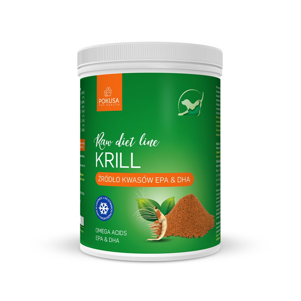 Pokusa RawDietLine Kryl Dla Psa i Kota 700 g