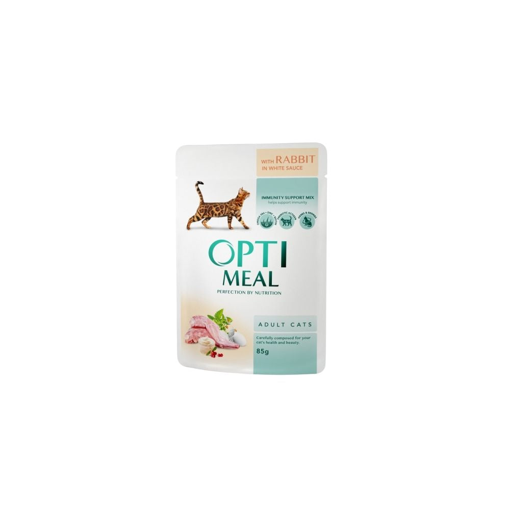 Optimeal Z Królikiem W Białym Sosie 85 g