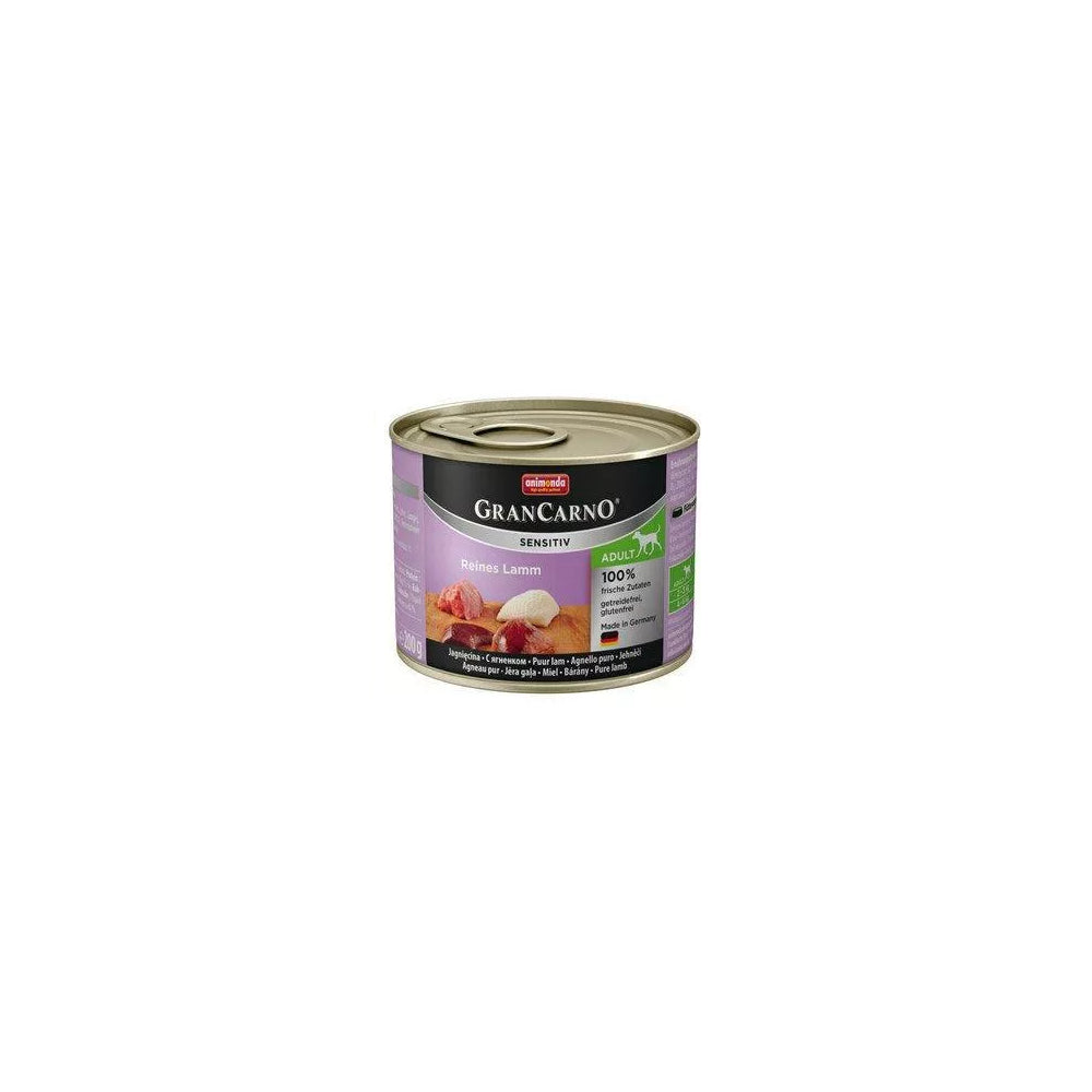 Animonda GranCarno Sensitiv Jagnięcina Psy Wrażliwe Adult 200 g