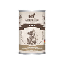 Natural Trail Land z Wołowiną, Jagnięciną i Wieprzowiną Bezzbożowa 400 g