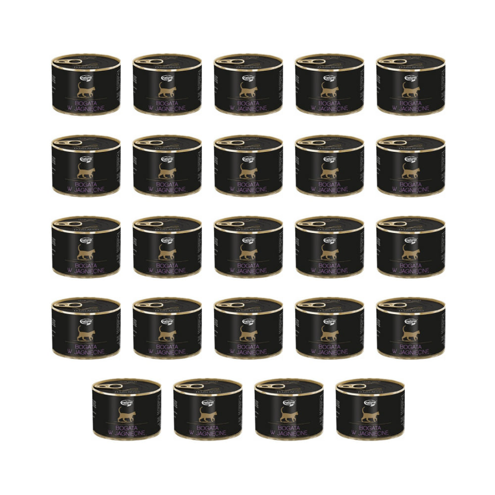 Pakiet Dolina Noteci Natural Taste z Jagnięciną Kot 24 x 185 g