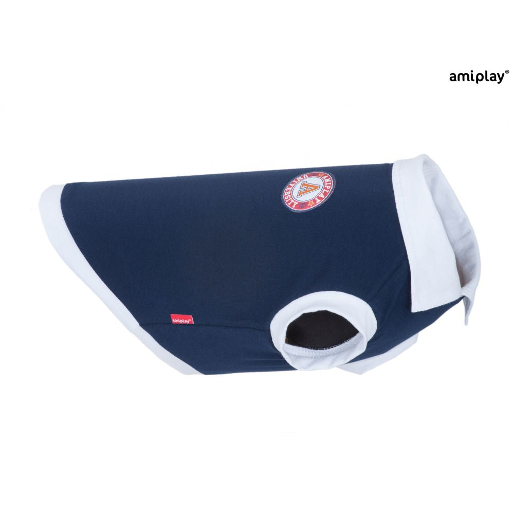 AmiPlay Koszulka Polo Oxford Granatowa 35 cm