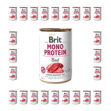 Pakiet Brit Mono Protein Beef Wołowina Mokra Karma Dla Psa 24 x 400 g