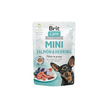 Brit Care Mini Adult Salmon & Herring Sterilised Łosoś i Śledź dla Sterylizowanych Psów Małych Ras 85 g