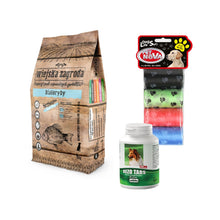 Pakiet Wiejska Zagroda Białoryby 9 kg + 2 GRATISY - Dezo Tabs, Kolorowe Worki