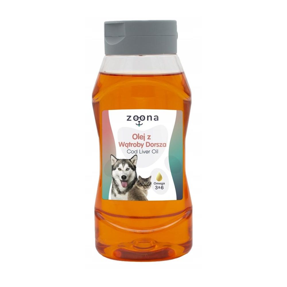 ZOONA olej z wątroby dorsza 500ml