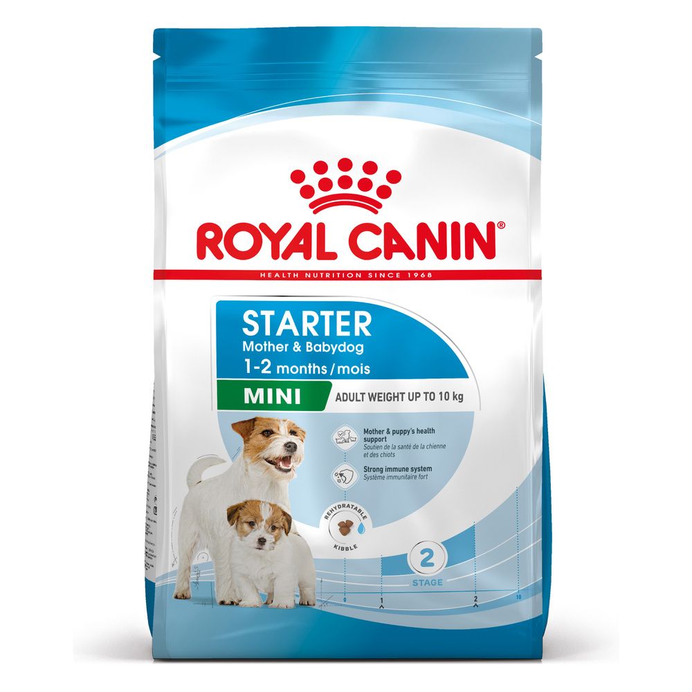 ROYAL CANIN Mini Starter Mother & Babydog Karma Sucha Dla Suk W Ciąży I Okresie Laktacji Oraz Szczeniąt Od 4 Do 8 Tygodnia Ras Małych 8 kg