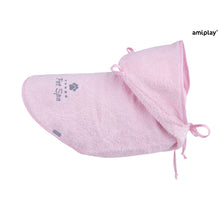 AmiPlay Pelerynka Kąpielowa Dla Psa Spa Różowa 30 cm