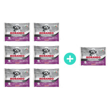 Pakiet Morando Pro Mokra Karma Dla Psa 2x Wątróbka z Dziczyzną 2x Kaczka z Jagnięciną 6 x (4x100 g) + 1 x (4x100 g) GRATIS!