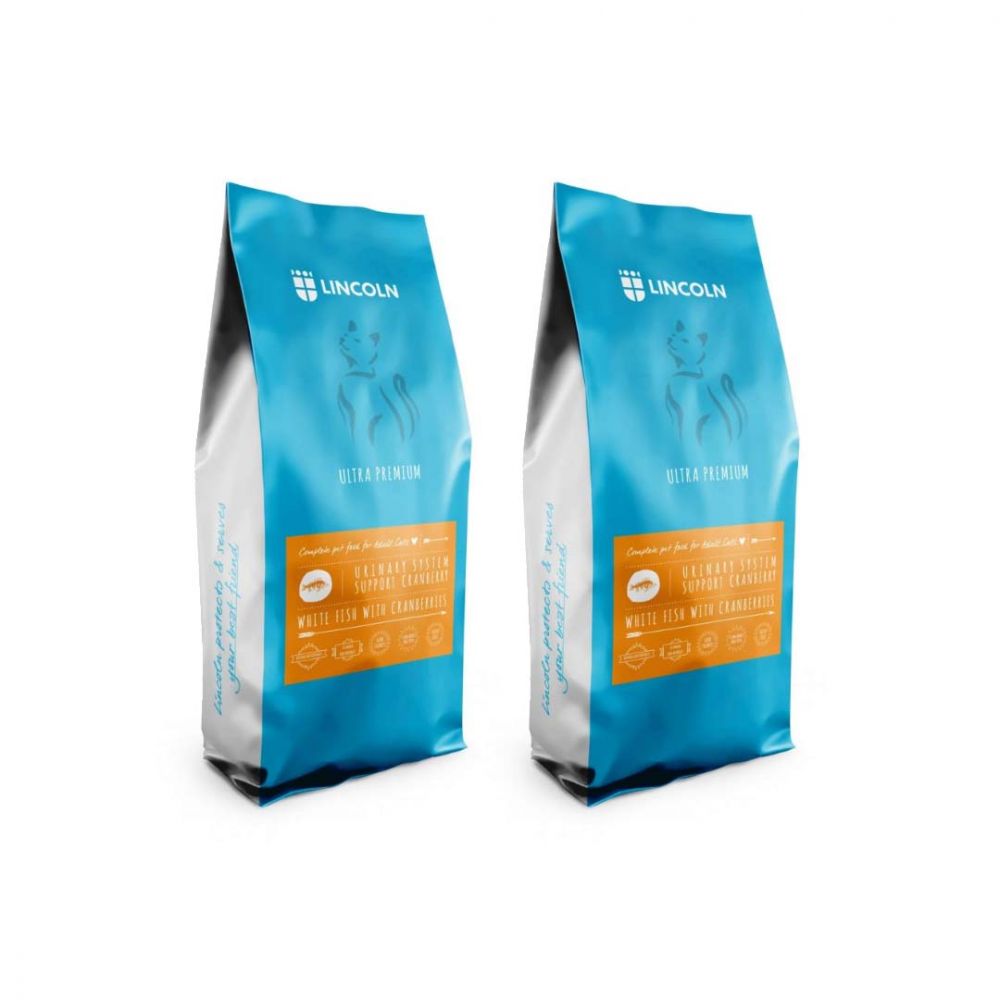 Pakiet Lincoln Kot Ryba z Żurawiną 2 x 2 kg