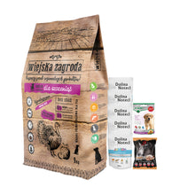 Pakiet Wiejska Zagroda Indyk z Jabłkiem dla Szczeniąt Dużych Ras 9 kg + 7 GRATISÓW!