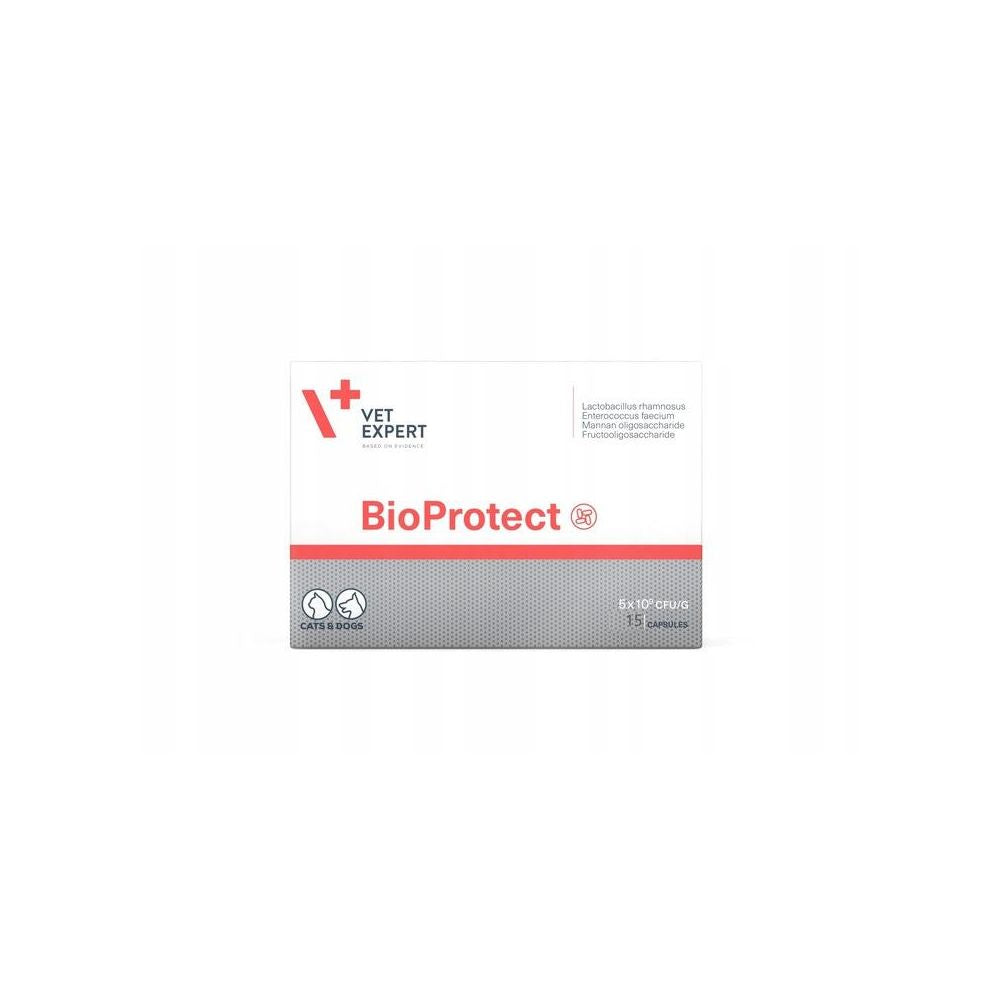 VET EXPERT Bioprotect 10 kapsułek probiotyk 1 listek