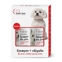 Zestaw Over Zoo Biała Sierść Szampon 250 ml + Odżywka 240 ml