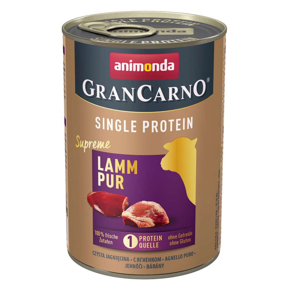 Animonda GranCarno Single Protein Jagnięcina 400 g
