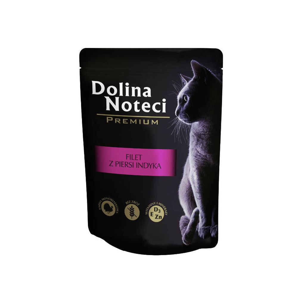Dolina Noteci Filet Z Piersi Indyka Dla Kota Saszetka 85 g
