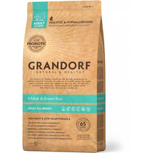 Grandorf 4 Meat & Brown Rice Adult All Breeds Karma Dla Dorosłych Psów Wszystkich Ras 12 kg